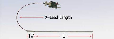 Series 5508 Immersion Thermocouple