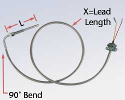 Series 5525 Spring Loaded Injection Molding Thermocouple