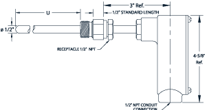 Model 767 Heavy-Duty Engine Thermcouple