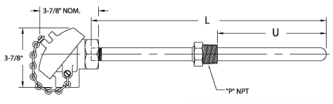 Series 17030 Metal Protection Tube Assembly