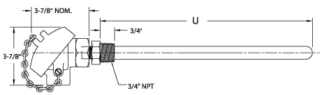 Series 17100 Ceramic Protection Tube Assemblies